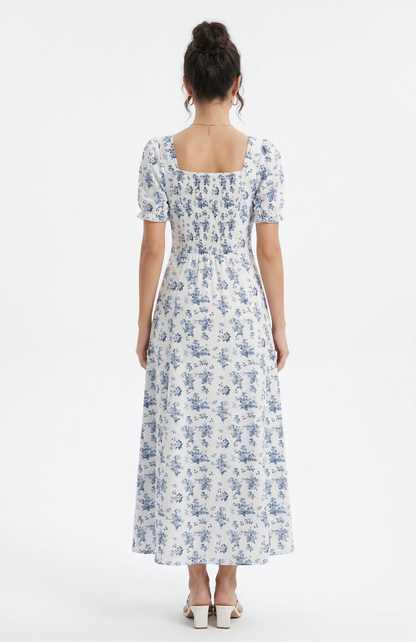 Provence Floral Summer/Spring Dress