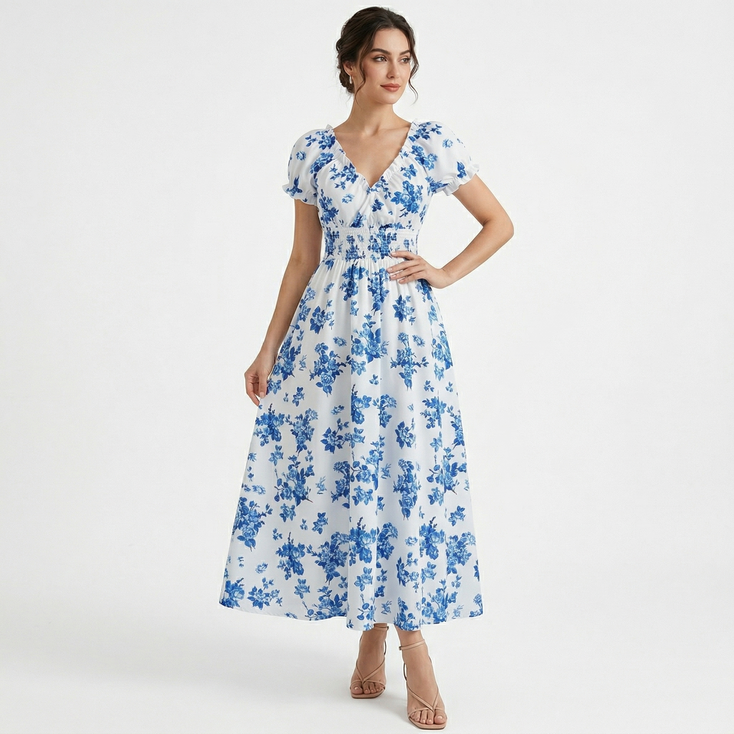 Valmont Floral Dress – Elegant Summer Dress