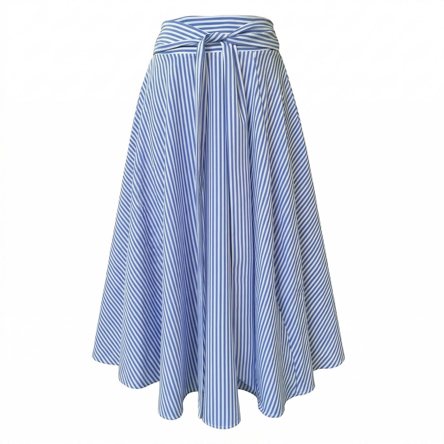Saint-Tropez Stripe Skirt – High Waist Summer Skirt
