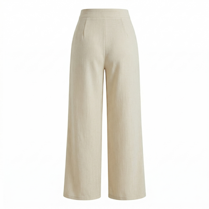 Belgrave Wide Leg Trousers – Elegant High Waist Pants