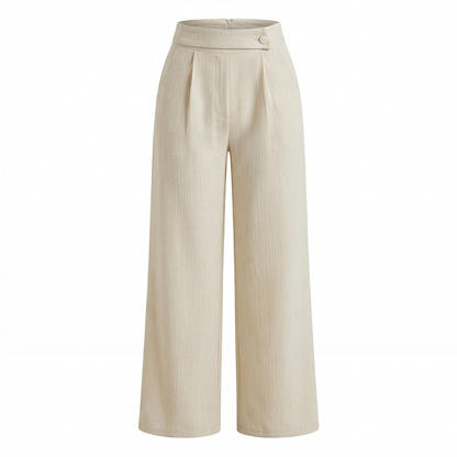 Belgrave Wide Leg Trousers – Elegant High Waist Pants