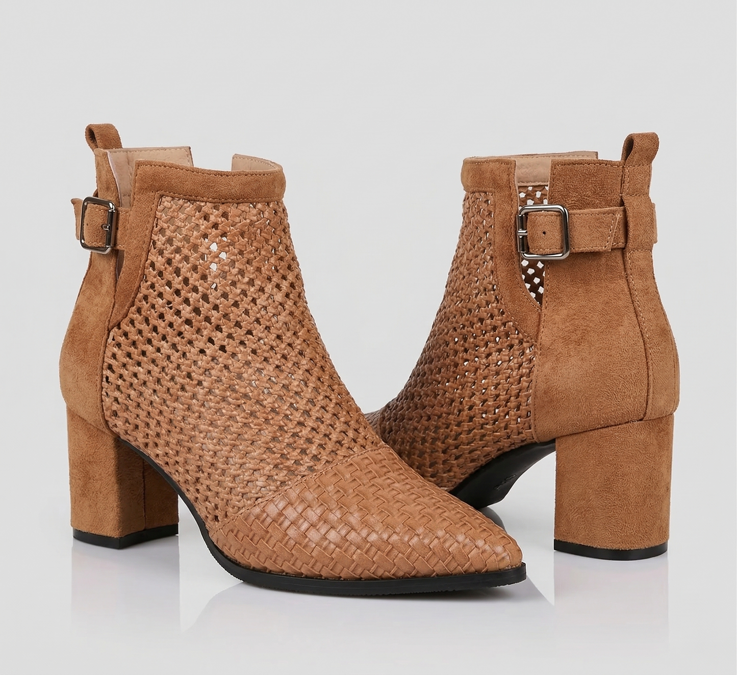 Sienna Woven Ankle Boot